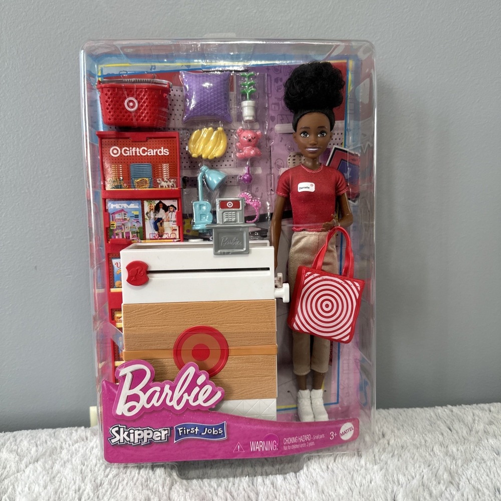 Barbie Skipper Danielle's First Job Target Doll with Checkout Stand Discontinued
